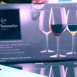 Set of 8 wine glases